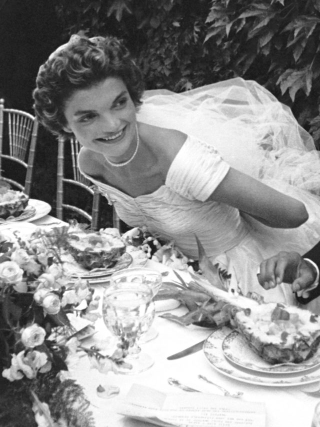 Fotos e detalhes do casamento de Jacqueline e John Kennedy