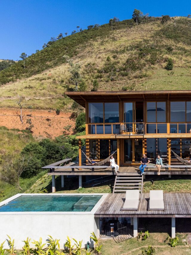Casa com ares de cabana em S.F Xavier